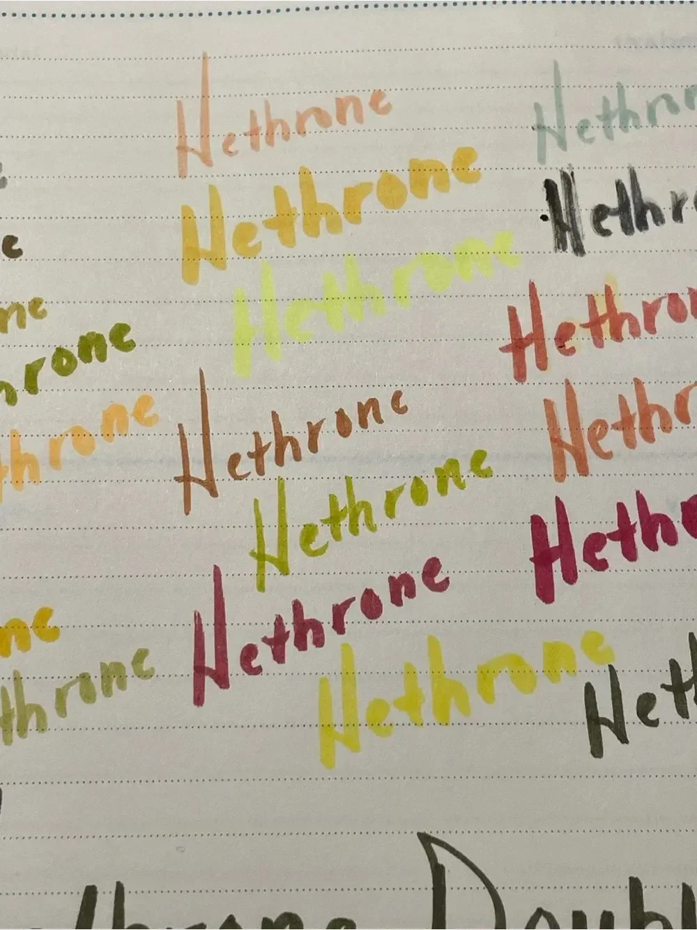 Hethrone Set of 22 Dual-Tip Neutral Tone Markers - Assorted Beige, Brown, Peach